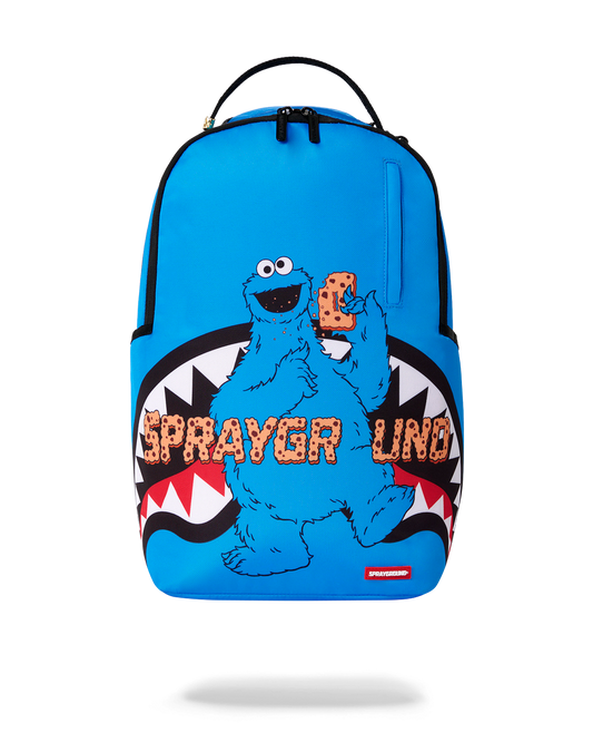 SESAME STREET COOKIE MONSTER TAKE A BITE BACKPACK