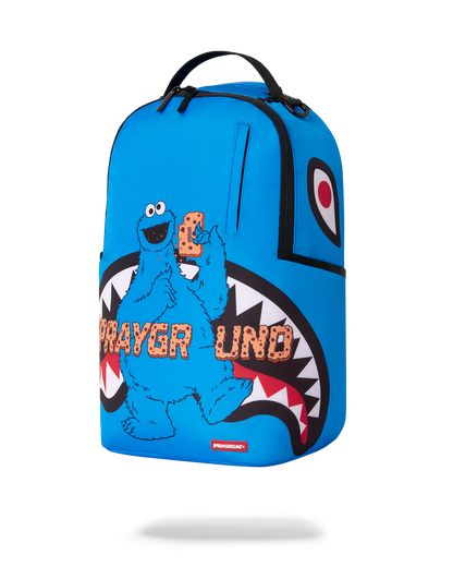 SESAME STREET COOKIE MONSTER TAKE A BITE BACKPACK