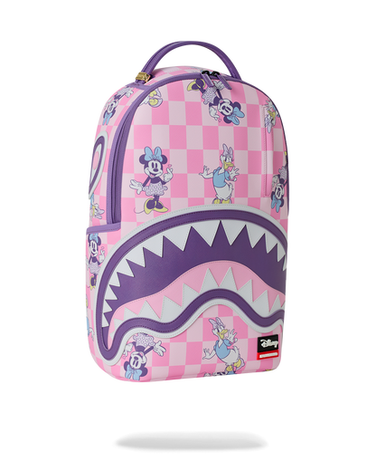 DISNEY MINNIE DAISY CHECK BACKPACK