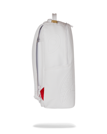 Sprayground Gold Brick Luxe White Backpack