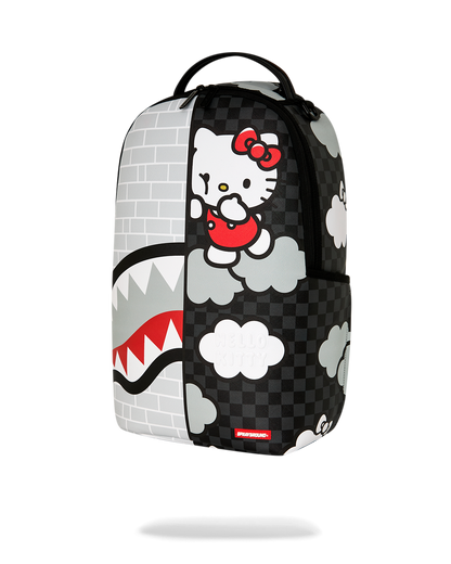 HELLO KITTY OFFICIAL COLLAB - BRICK WALL SPLIT BACKPACK
