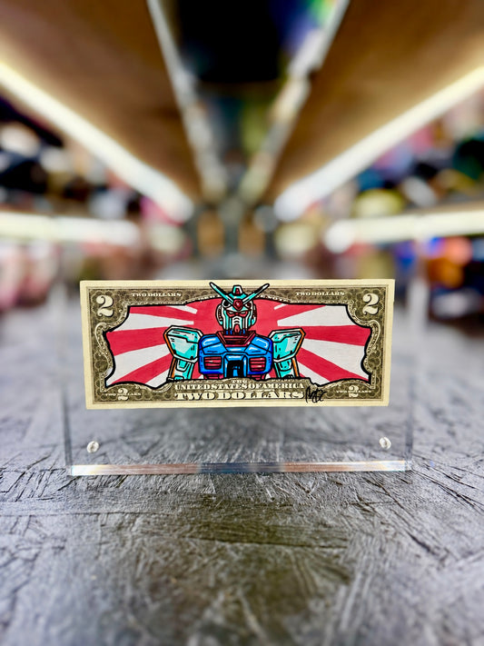 Gundam $2 Dollar Bill Art 2.0