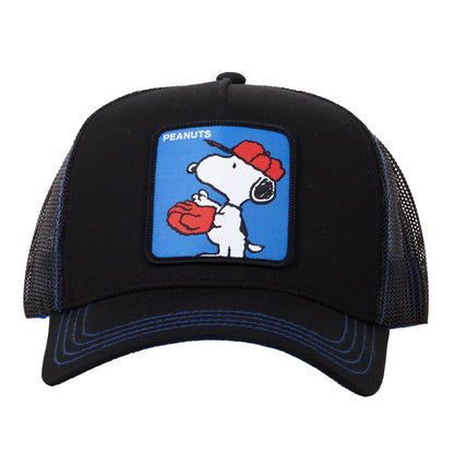 Peanuts Baseball Embroided Patch Trucker Hat