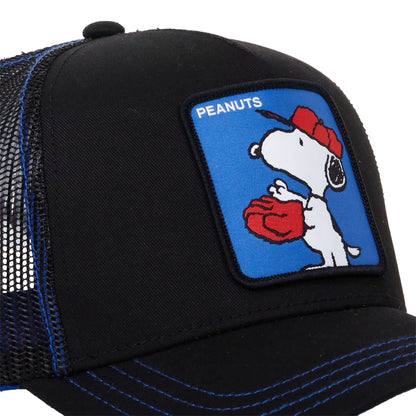 Peanuts Baseball Embroided Patch Trucker Hat