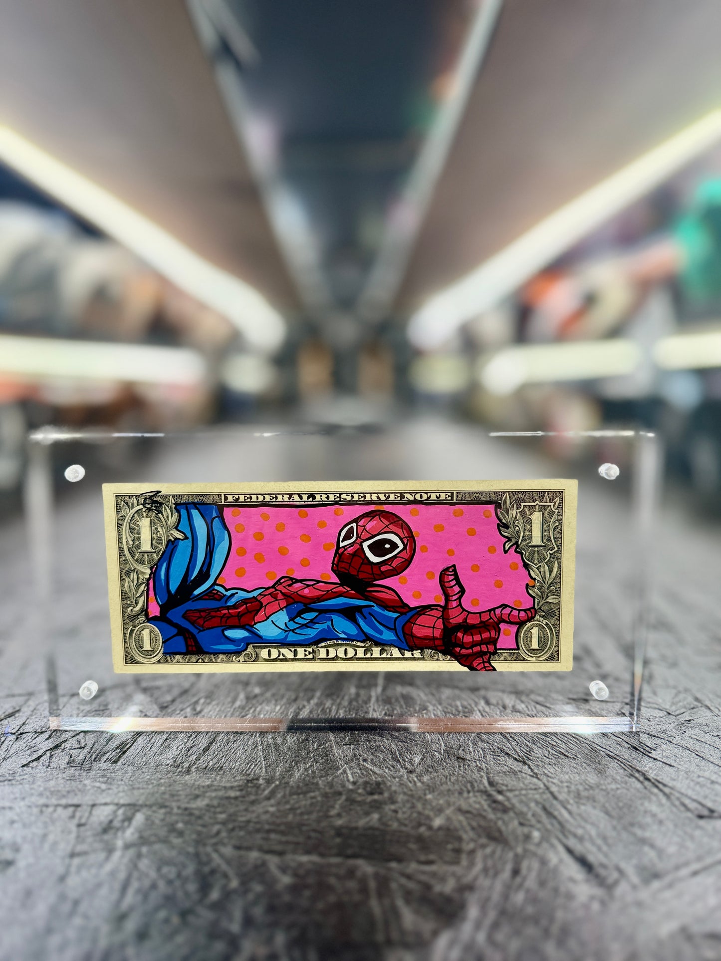 Spiderman $1 Dollar Bill Art 4.0