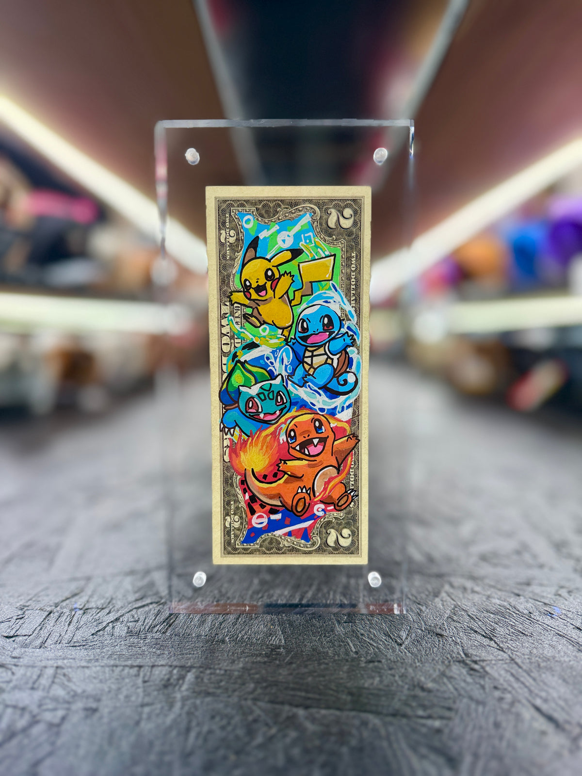 Pokemon $2 Dollar Bill Art 10.9