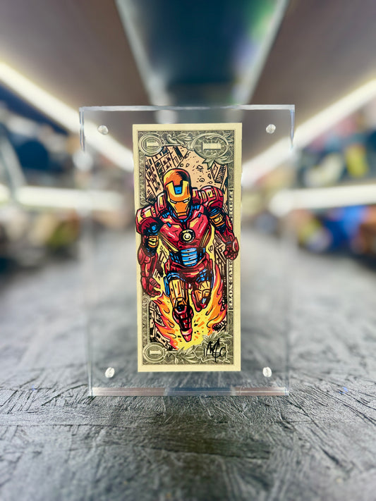 Iron Man $1 Dollar Bill Art 4.0