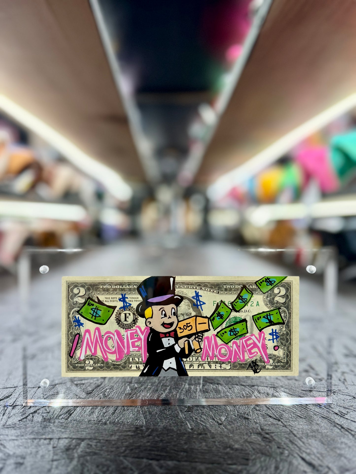 Richie Rich $1 Dollar Bill Art 10.3