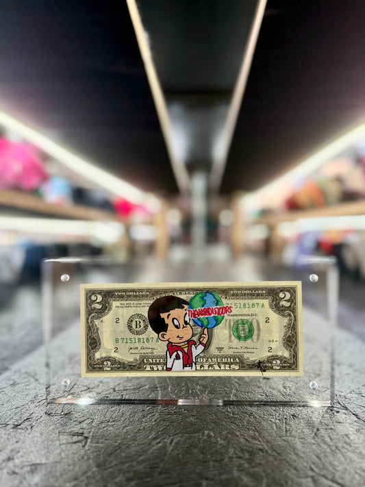 Richie- Scarface $2 Dollar Bill Art 10.4