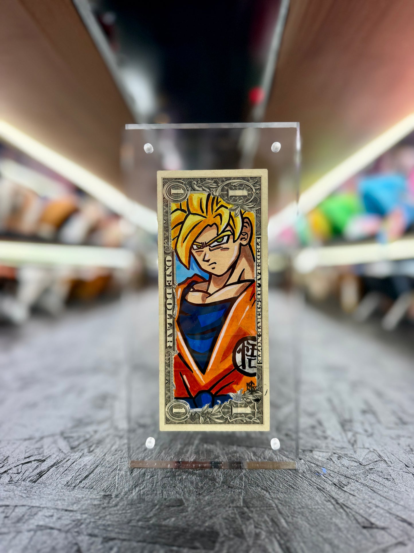 Dragon Ball $1 Bill Art 5.0