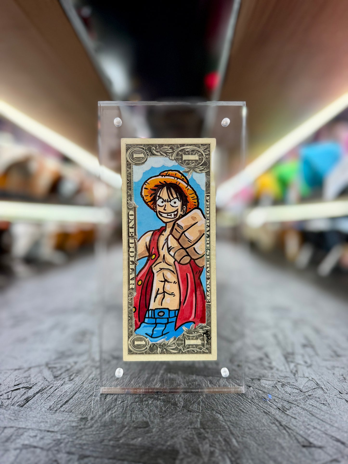 One Piece $1 Bill Art 4.0