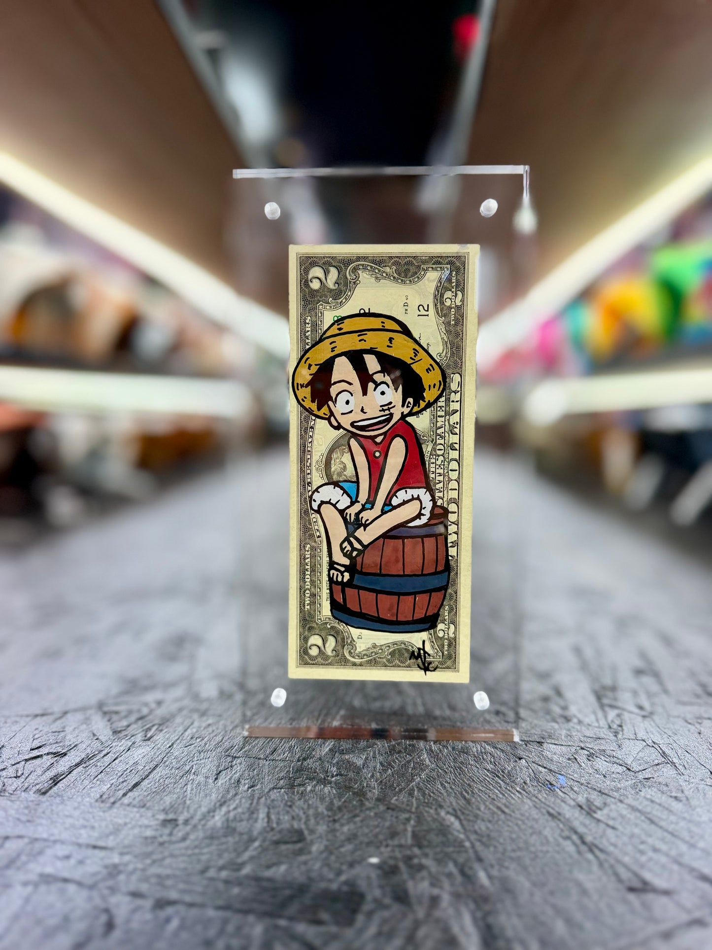 One Piece $2 Bill Art 5.0