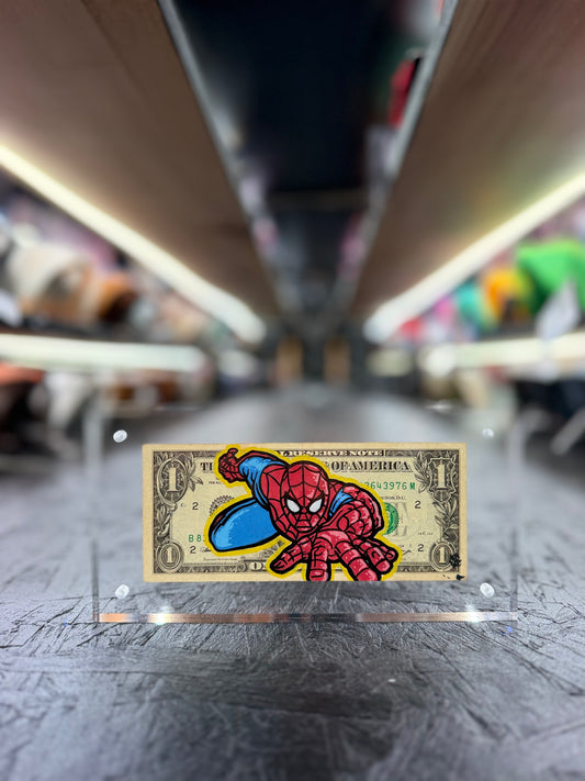 Spiderman $1 Dollar Bill Art 1.0