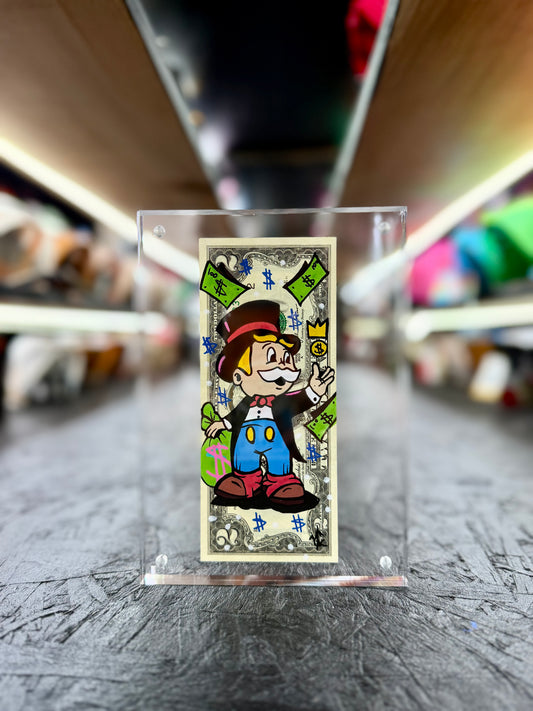 Richie Rich $2 Dollar Bill Art 12.0