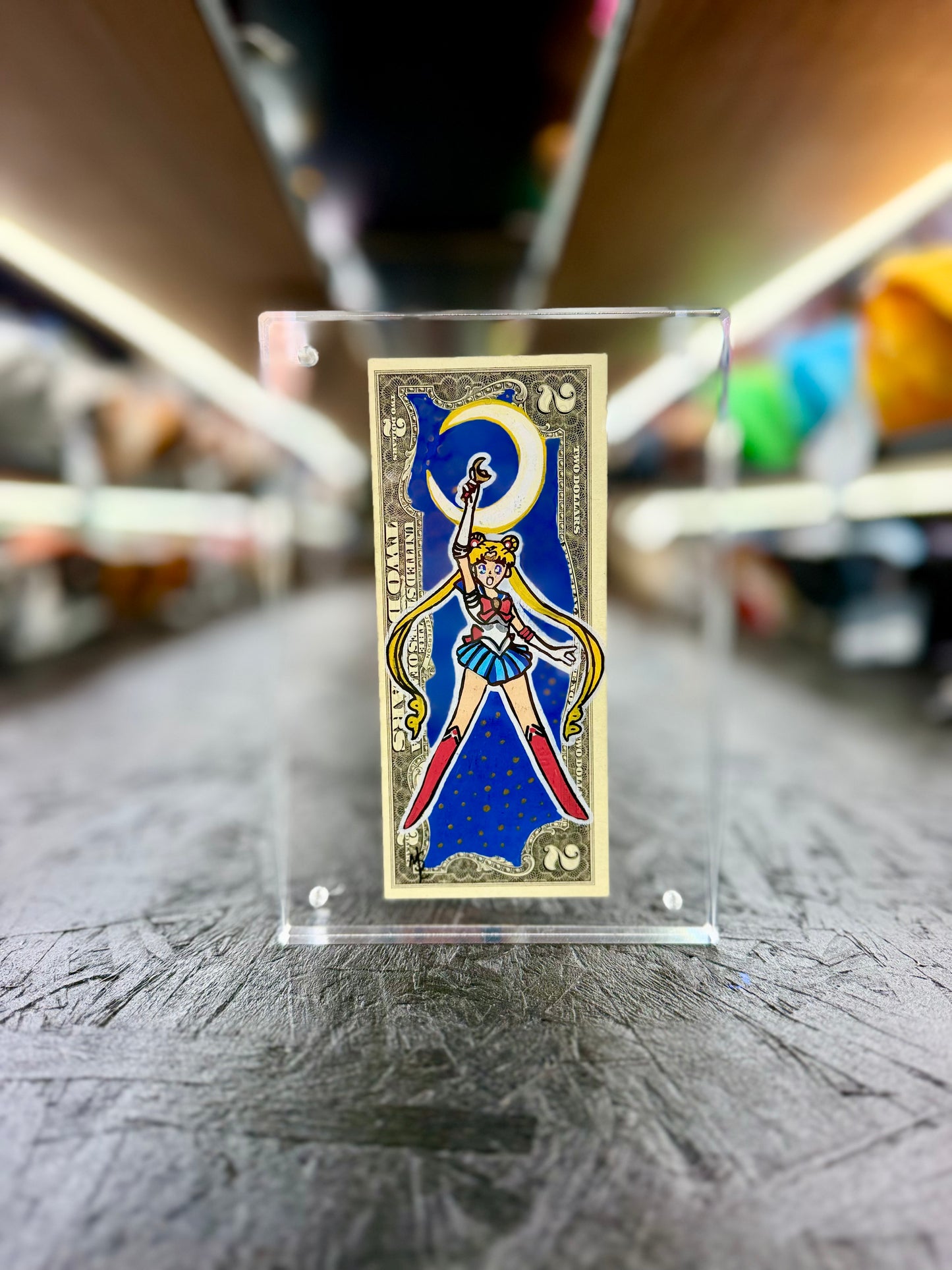 Sailor Moon $2 Dollar Bill Art 2.0