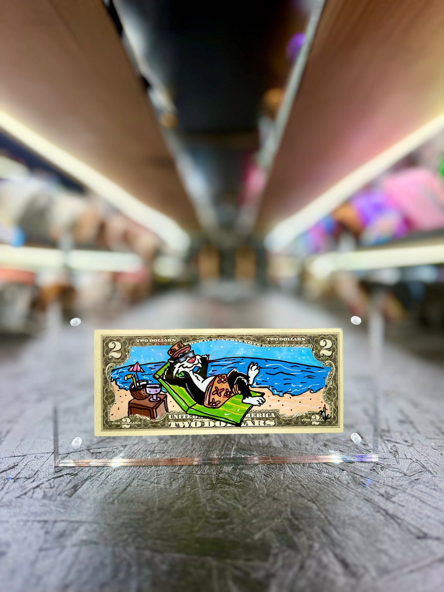 Sylvester  $2 Dollar Bill Art 2.0