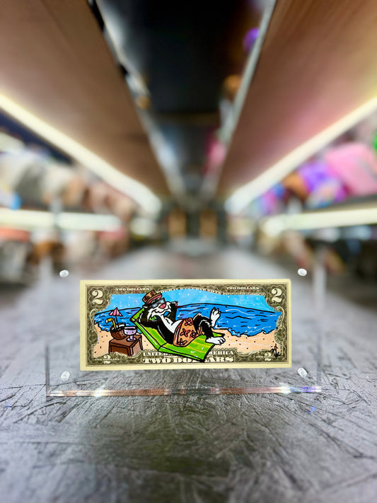 Sylvester  $2 Dollar Bill Art 2.0