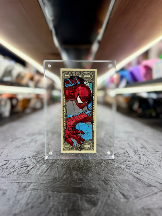 Spiderman $1 Dollar Bill Art 7.0