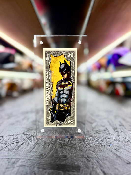 Batman $2 Dollar Bill Art 10.9