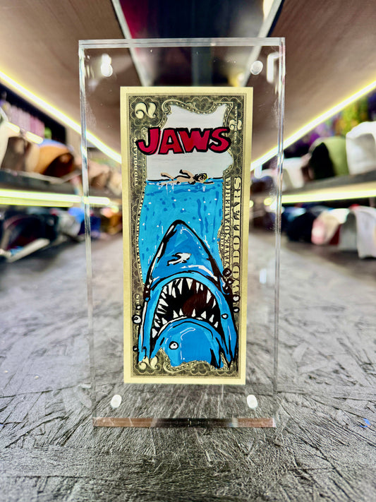 Jaws $2 Dollar Bill Art - Shop Cool Tricks