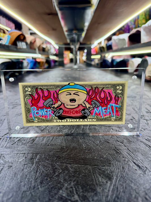 South Park BeefCake $2 Dollar Bill Art - Shop Cool Tricks