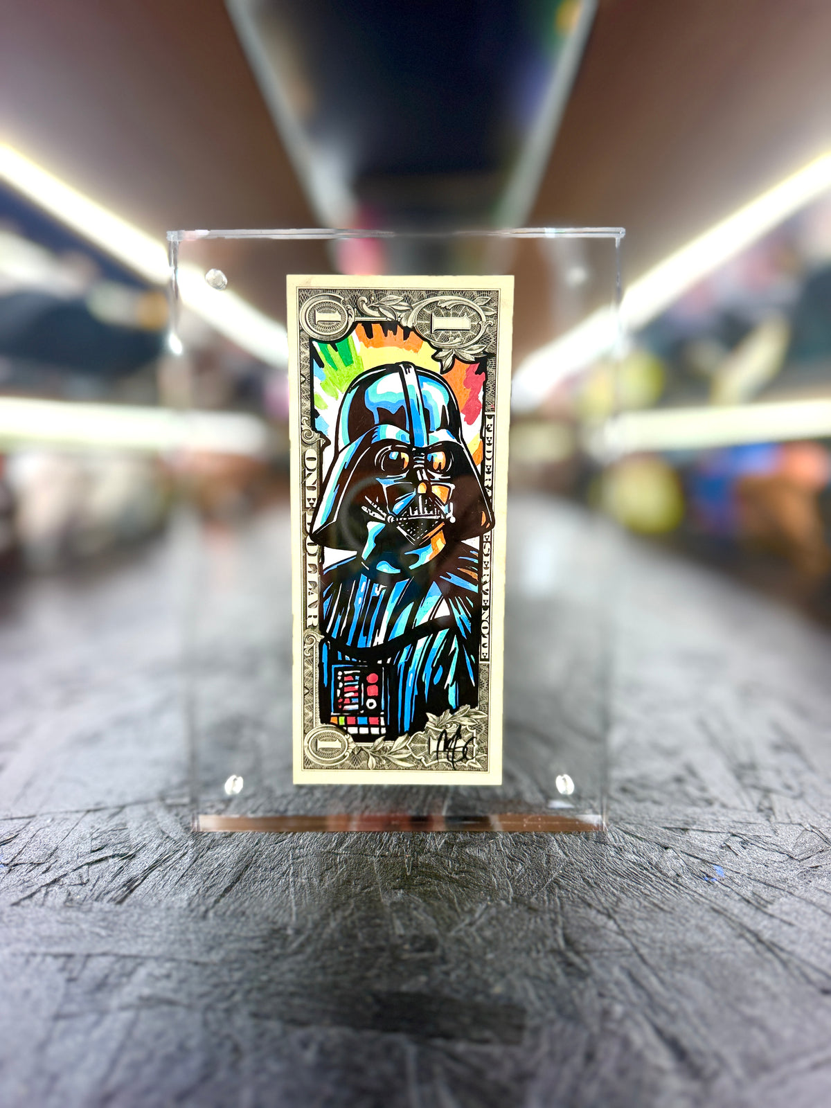 Star Wars Darth Vader 2.0 $1 Dollar Bill Art