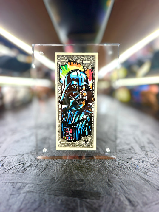 Star Wars Darth Vader 2.0 $1 Dollar Bill Art