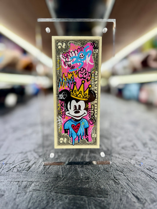 Mickey Mouse $2 Dollar Bill Art 1.0