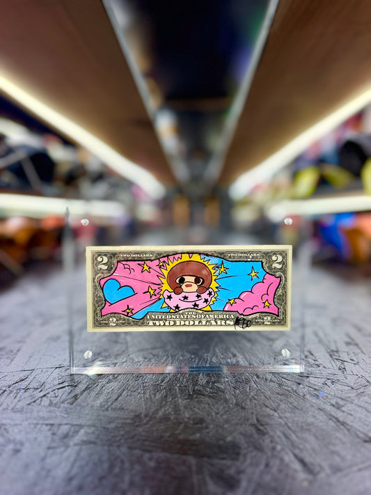 Baby Milo  $2 Dollar Bill Art 1.0