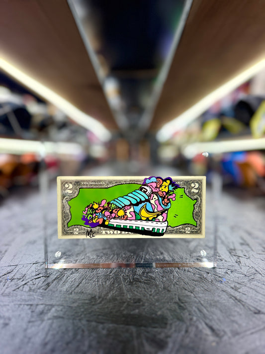Swoosh $2 Dollar Bill Art 2.0