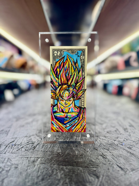 DBZ $2 Dollar Bill Art - Shop Cool Tricks