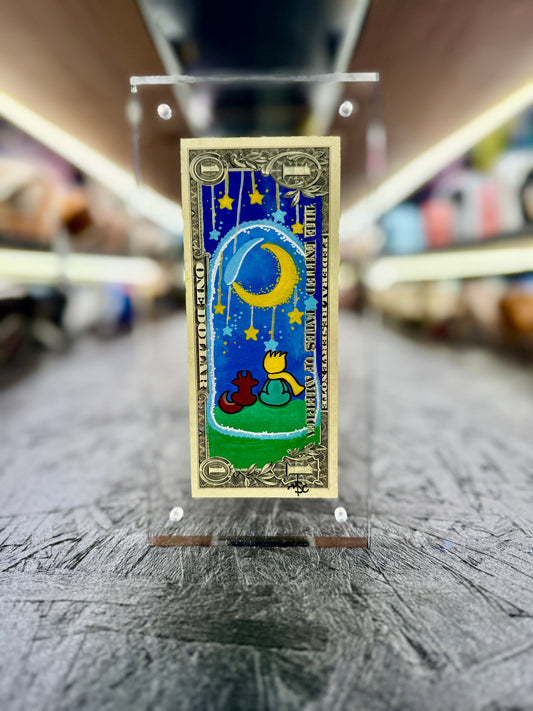 The Little Prince $1 Dollar Bill Art