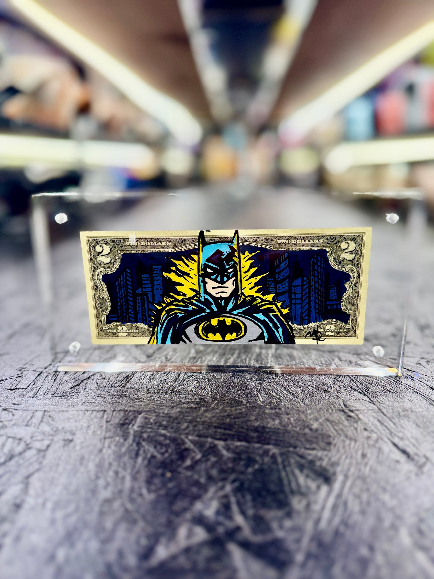 Batman $2 Dollar Bill Art 8.0