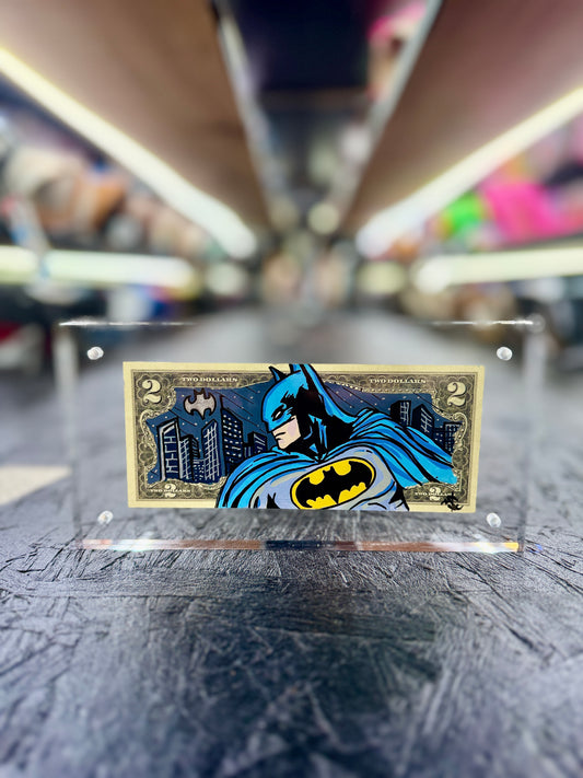 Batman $2 Dollar Bill Art 9.0