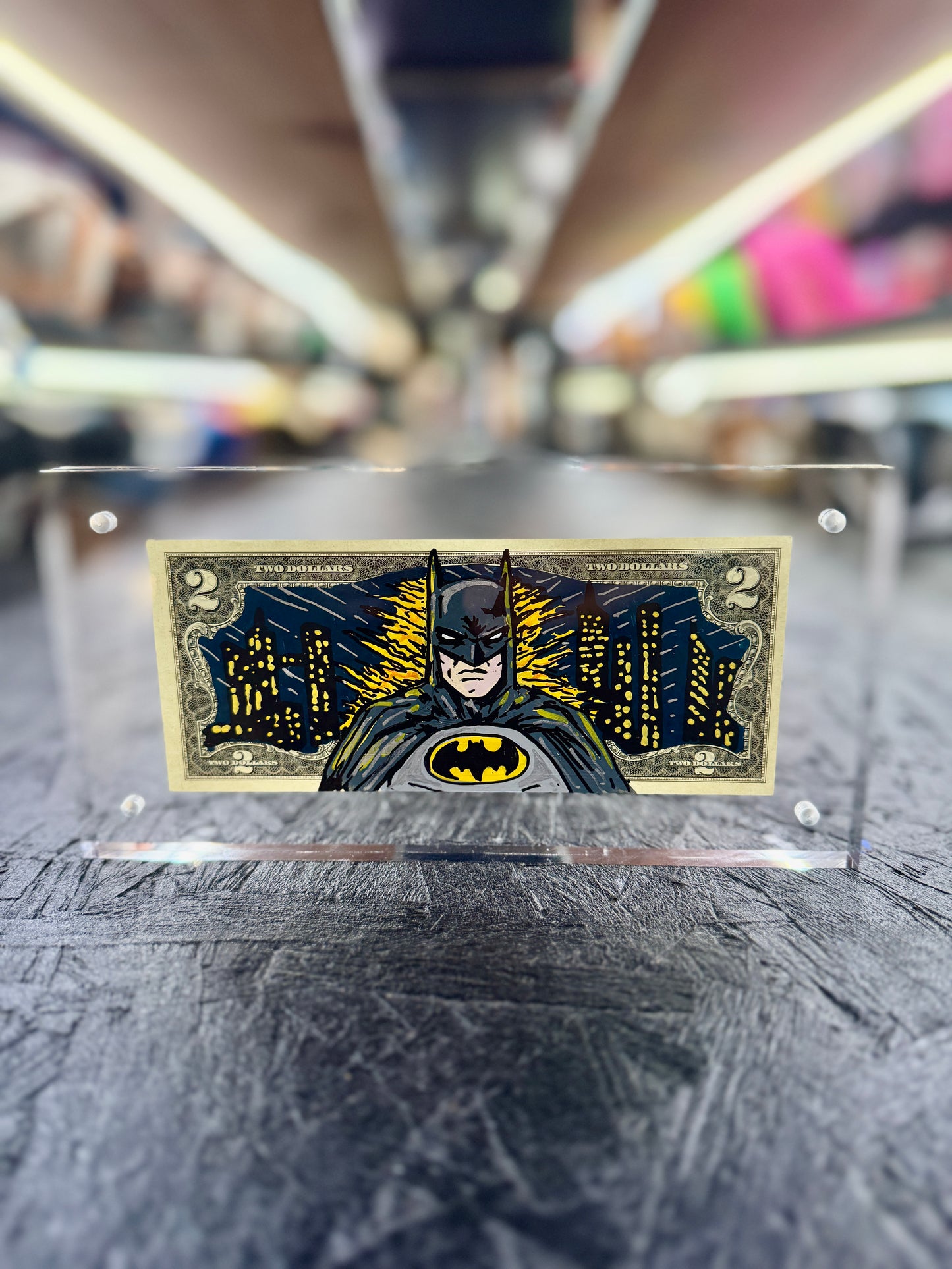 Batman $2 Dollar Bill Art 10.0