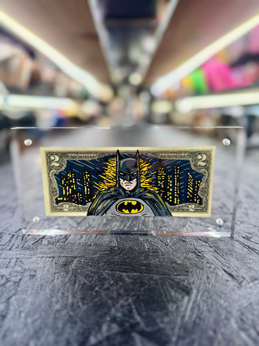 Batman $2 Dollar Bill Art 10.0
