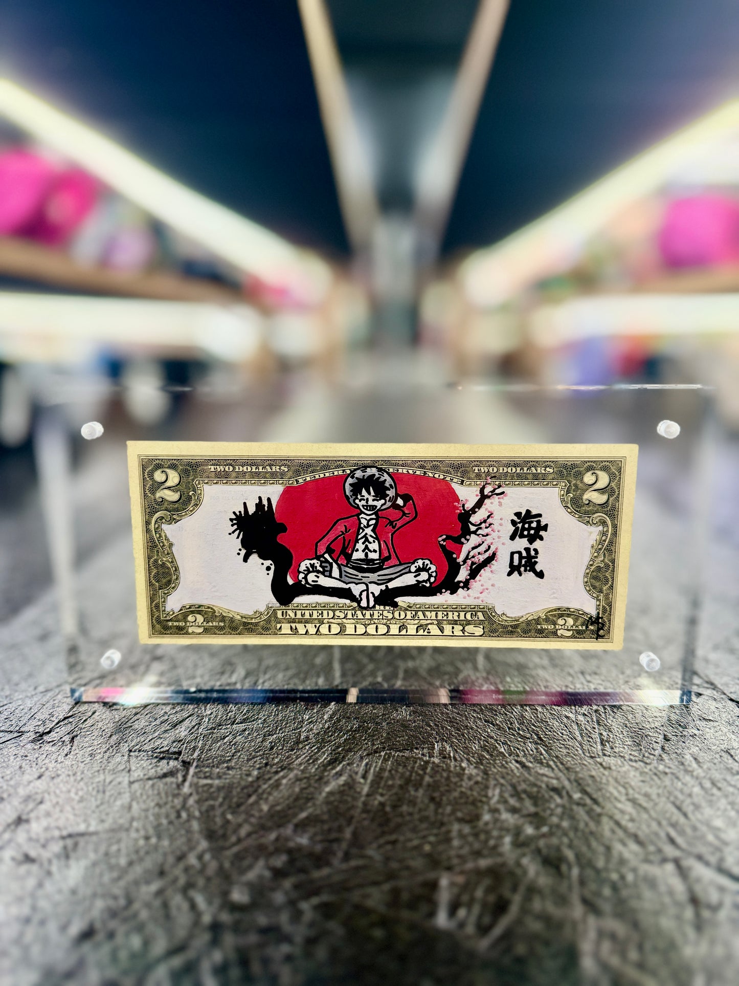 One Piece $2 Bill Art 2.0