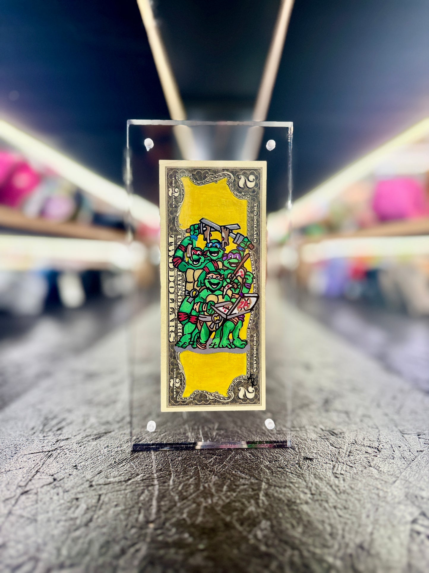 TMNT $2 Dollar Bill Art 2.0