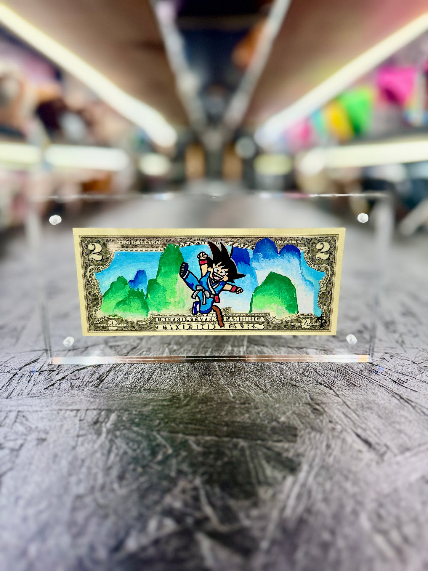 Dragon Ball $2 Bill Art 4.0