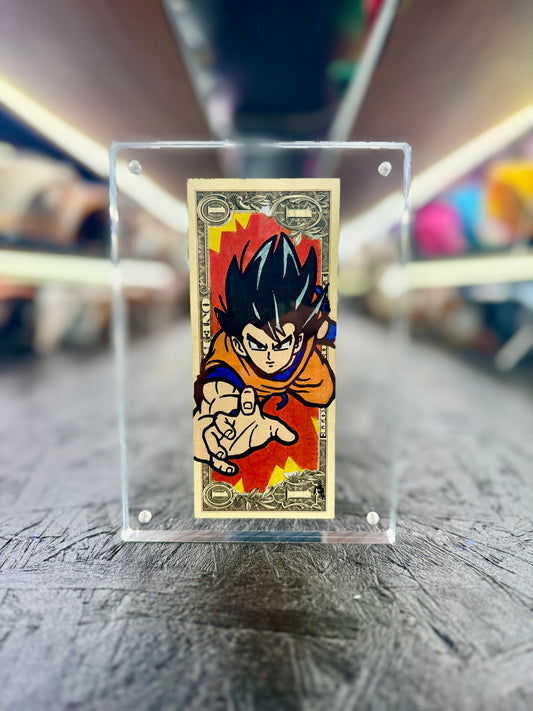 Dragon Ball Z $1 Bill Art 8.0