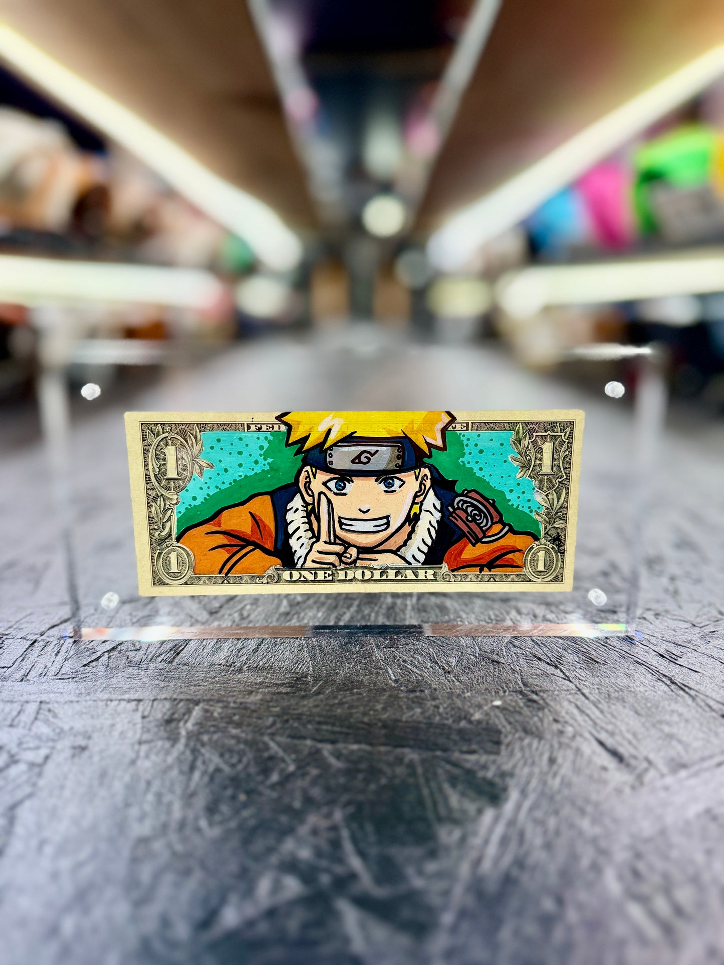 Naruto $1 Dollar Bill Art 3.0