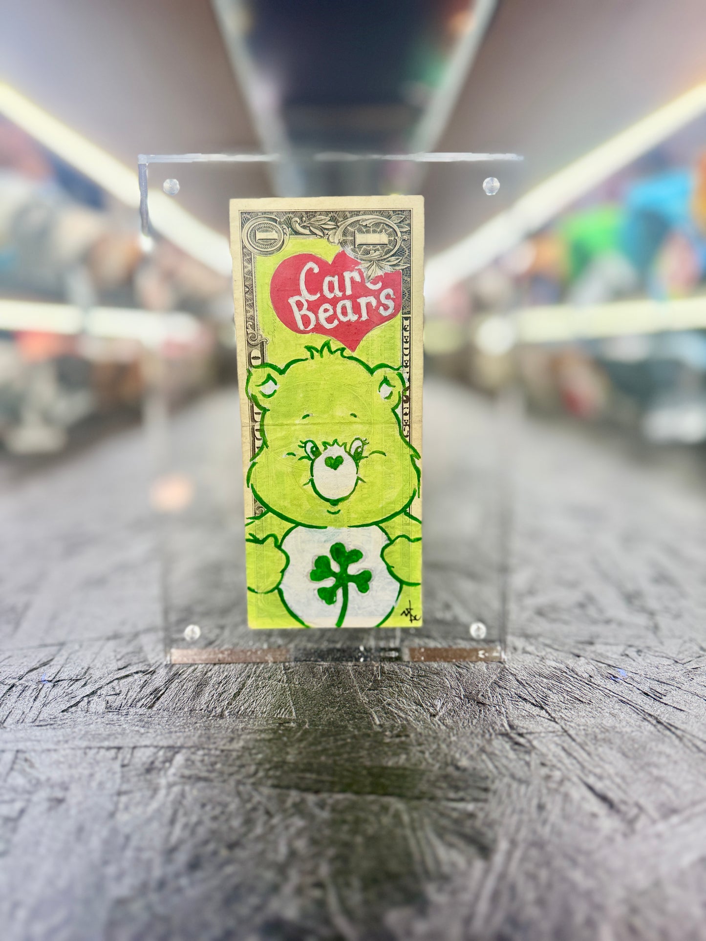 Care Bears $1 Dollar Bill Art 3.0
