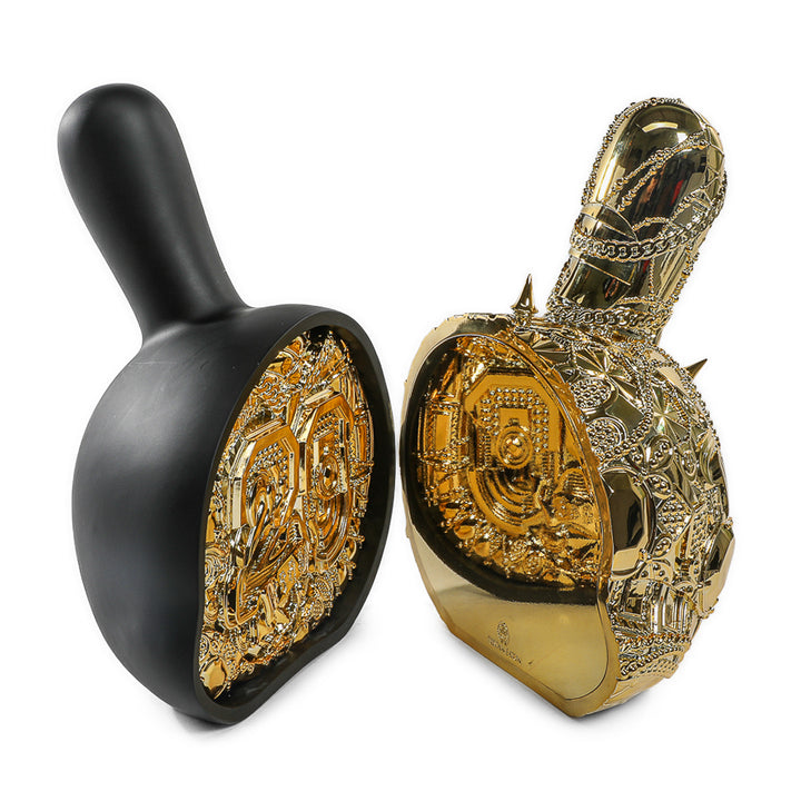 20th Anniversary Dunny Head 12" Art Figure - "Crown Jewels" by Tristan Eaton - Black & Gold Edition (Limited Edition of 300)