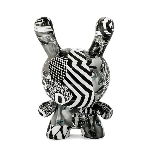 20TH ANNIVERSARY MONOCHROMIC DUNNY 8' ART FIGURE BY TRISTAN EATON (LIMITED EDITION OF 1000)