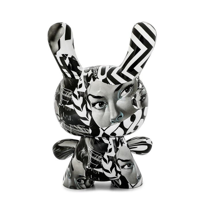 20TH ANNIVERSARY MONOCHROMIC DUNNY 8' ART FIGURE BY TRISTAN EATON (LIMITED EDITION OF 1000)