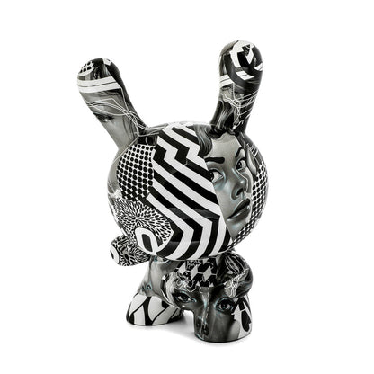 20TH ANNIVERSARY MONOCHROMIC DUNNY 8' ART FIGURE BY TRISTAN EATON (LIMITED EDITION OF 1000)