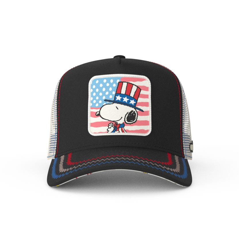 Peanuts: Patriot Snoopy Trucker