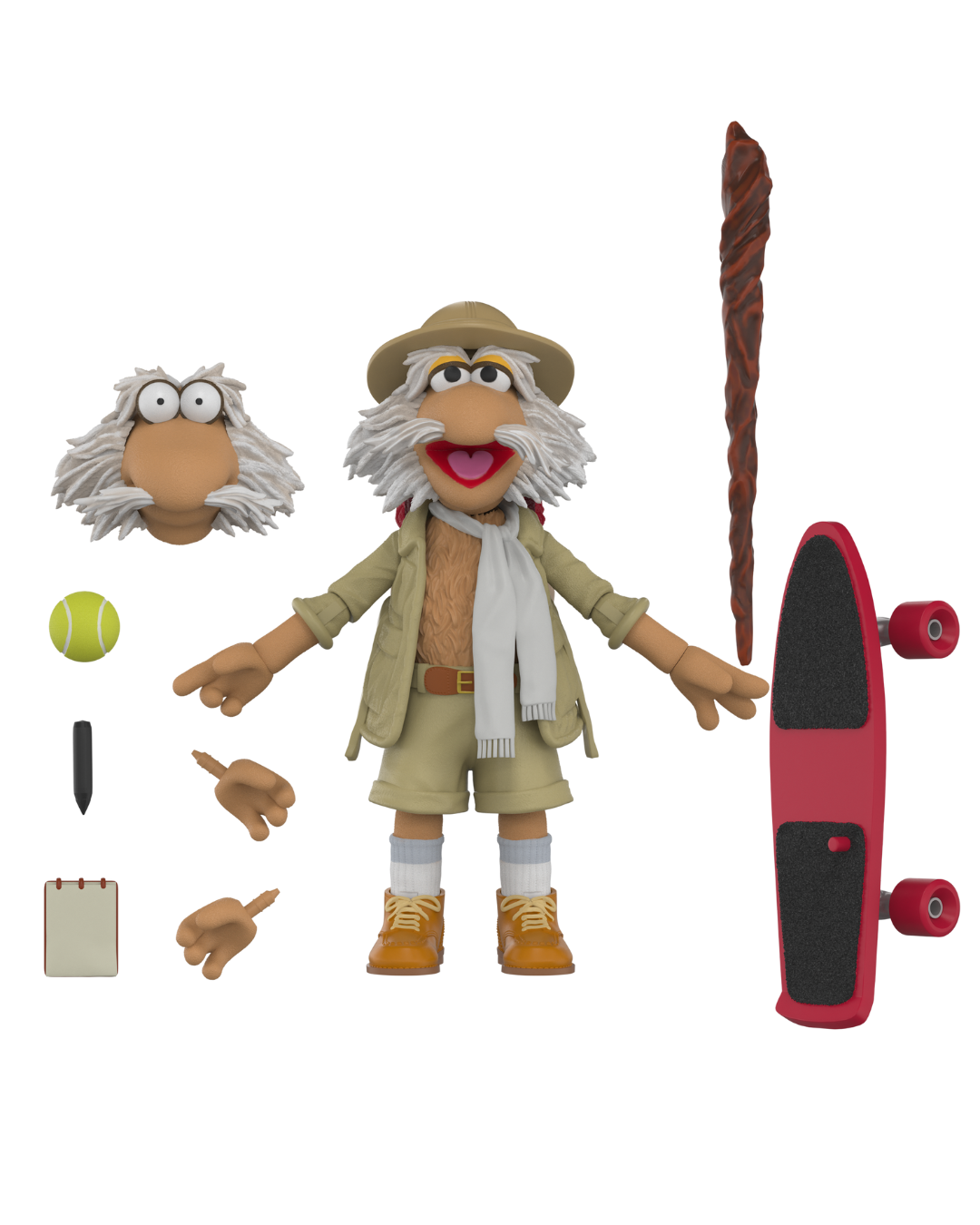 Fraggle Rock Action Figure: Uncle Traveling Matt