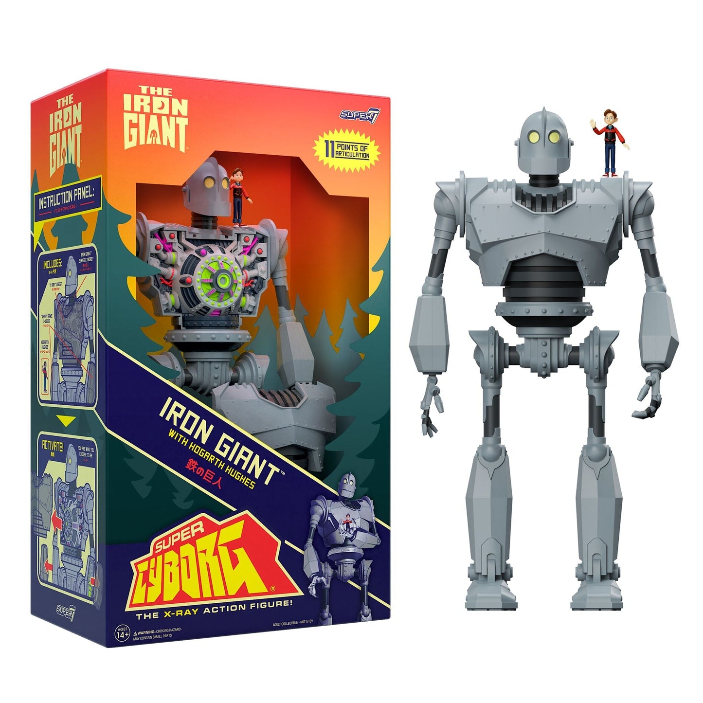The Iron Giant Super Cyborg Iron Giant (Full Color)