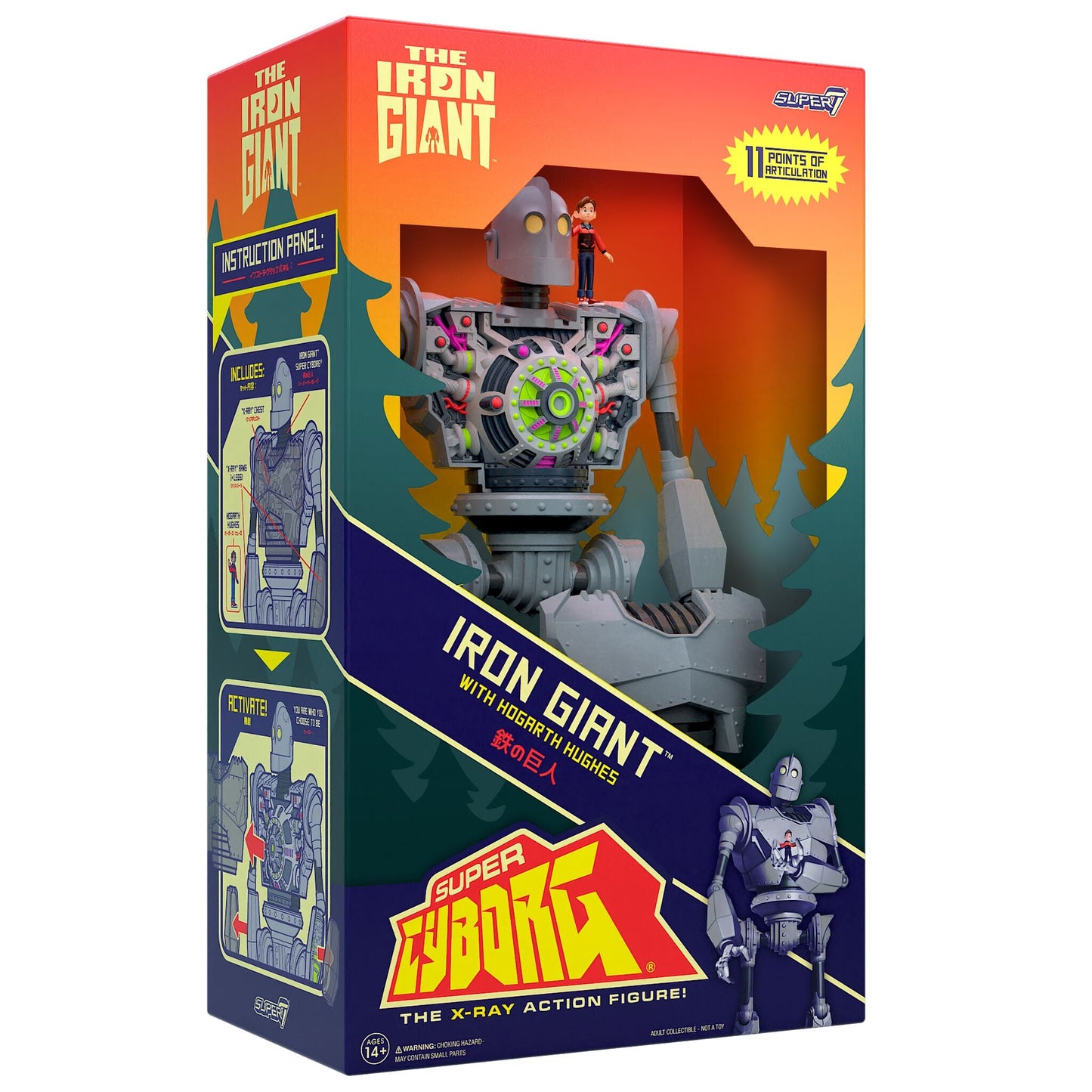 The Iron Giant Super Cyborg Iron Giant (Full Color)